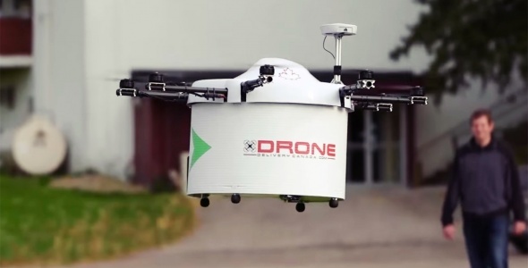 Drone ile Kargo Dönemi Başlıyor 