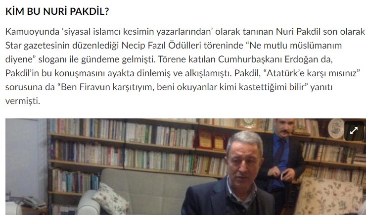 Hulusi Akar ve Hakan Fidan Nuri Pakdil'i ziyaret etti