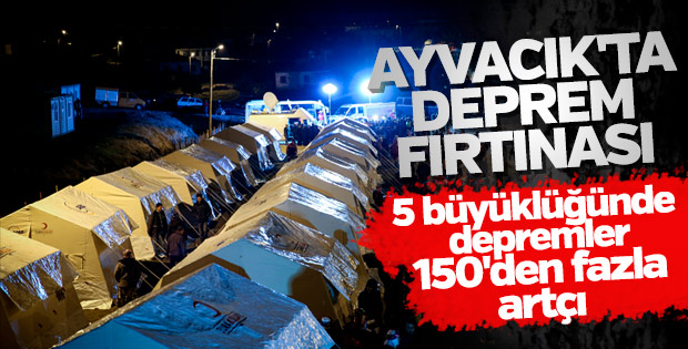 AFAD ve Kızılay'dan Çanakkale'ye 320 çadır 700 yatak