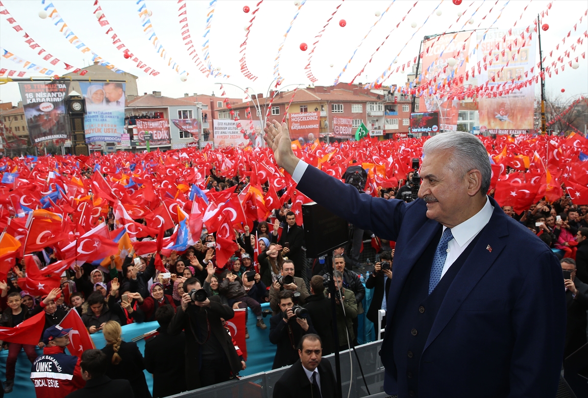 Başbakan Yıldırım Kahramankazan'da 