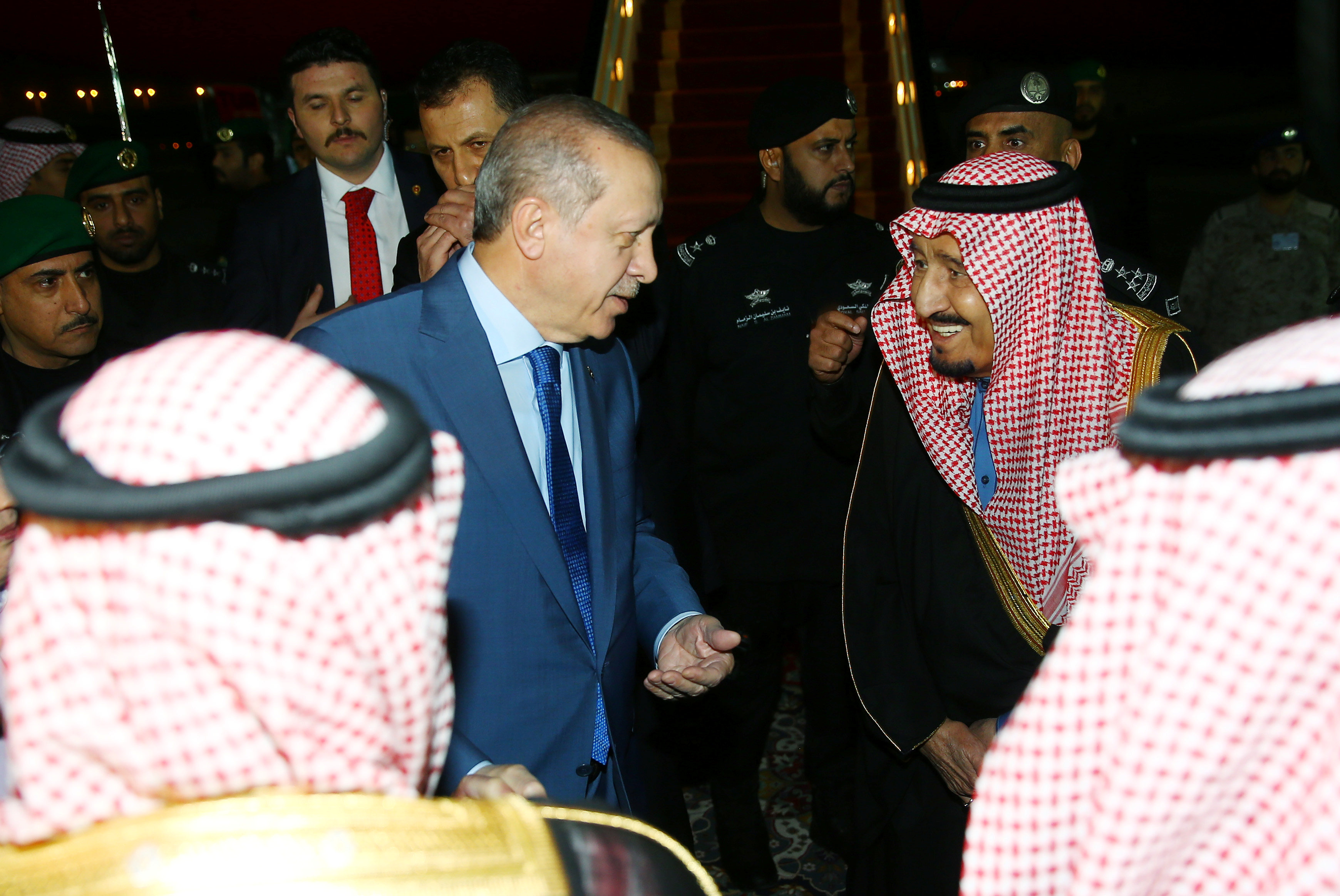 Cumhurbaşkanı Erdoğan, Suudi Arabistan'da