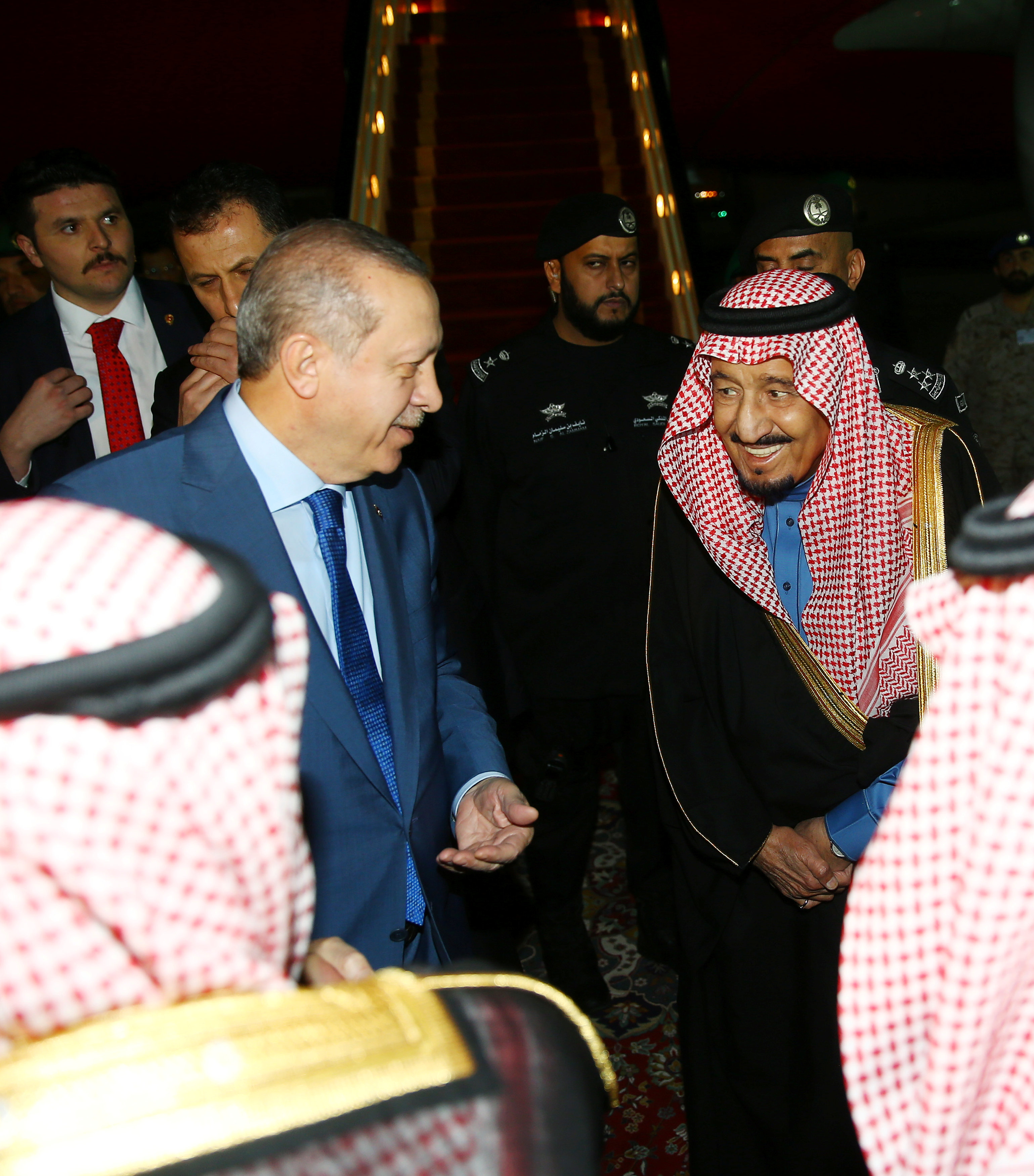 Cumhurbaşkanı Erdoğan, Suudi Arabistan'da