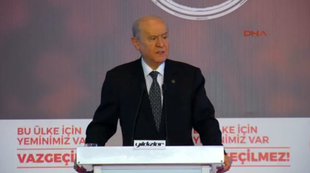 Devlet Bahçeli'den Rusya'ya tepki