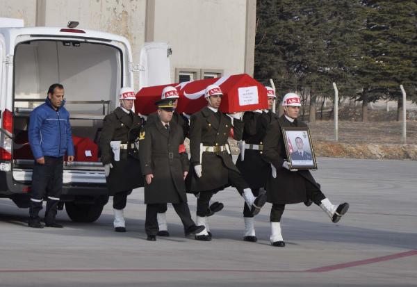 El Bab şehitleri memleketlerine uğurlandı