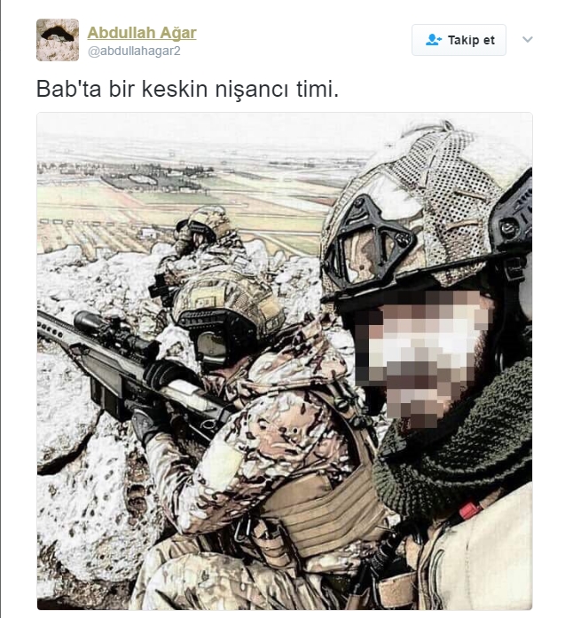 El Bab'a gönderilen SAT komandolarının görüntüleri