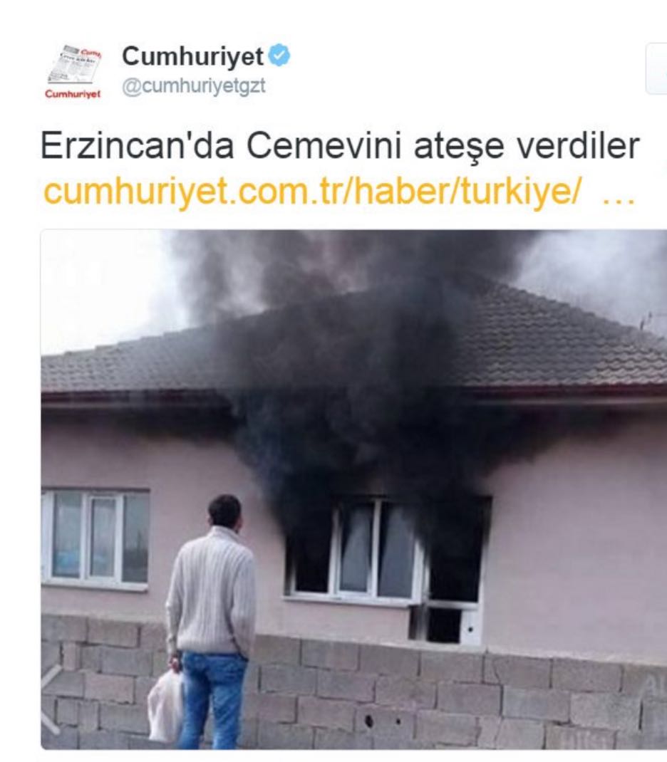 Erzincan Valiliği, Cumhuriyet'in haberini yalanladı