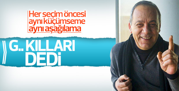 Evetçilere G.t kılları dedi, Yılmaz Özdil sahip çıktı