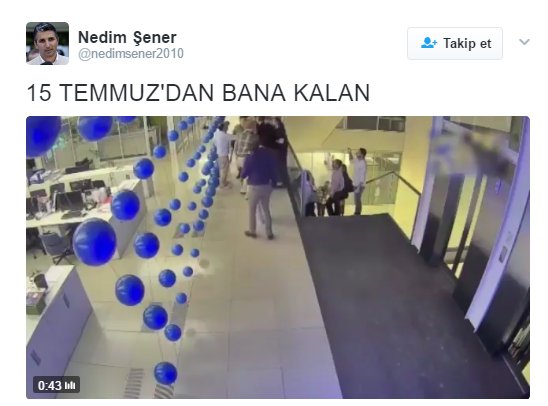 Nedim Şener paylaştı: 15 Temmuz'dan bana kalan