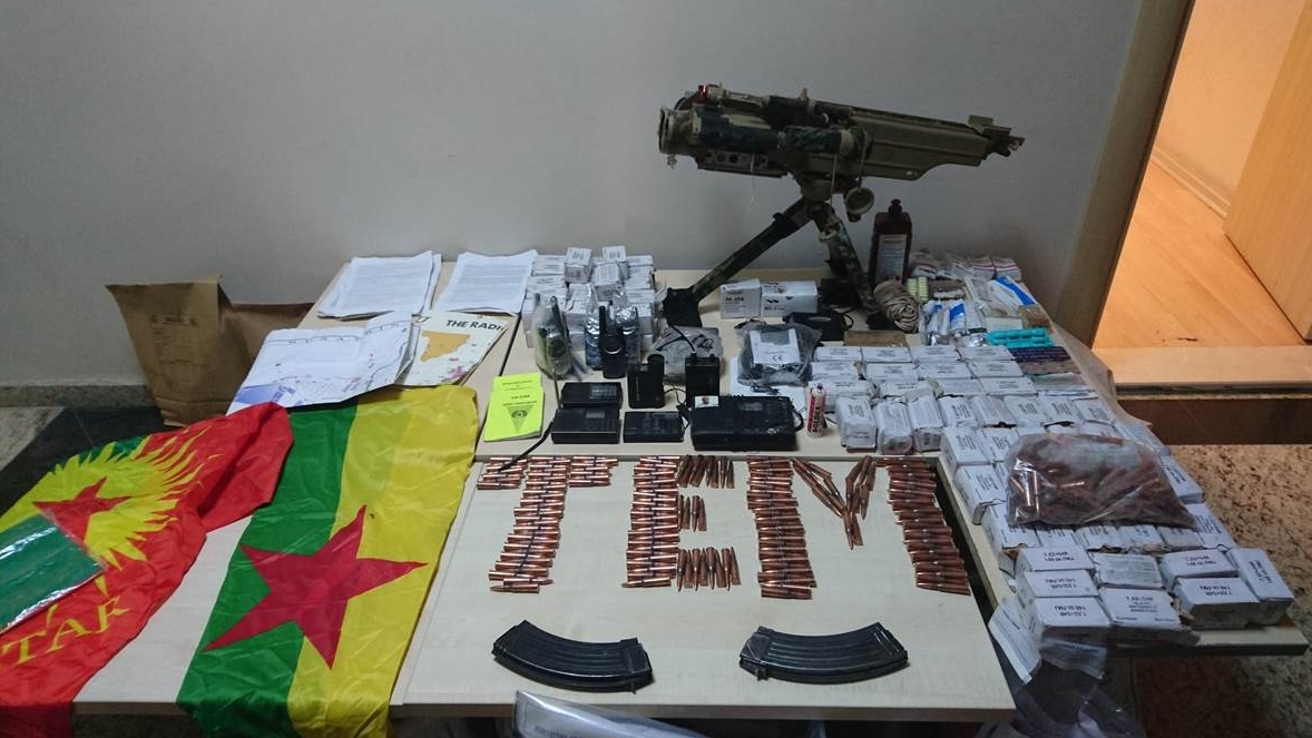 PKK, YPG'ye verilen mühimmatı Türkiye'de kullanacaktı