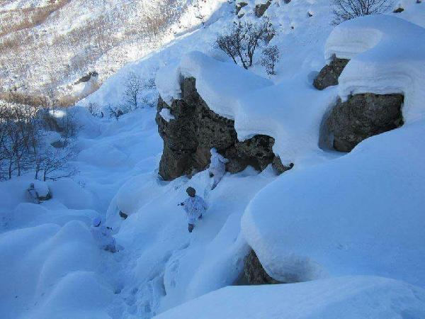 Tunceli'de zor koşullarda terörle mücadele devam ediyor