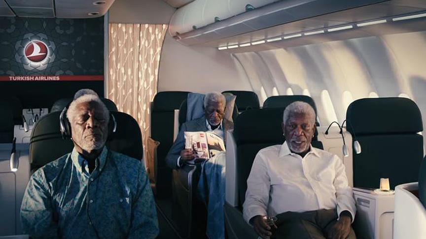 Türk Hava Yolları'nın Morgan Freeman'lı reklam filmi