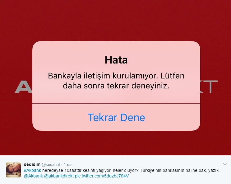 Akbank'ta büyük kriz