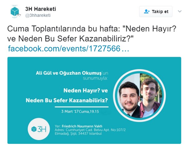 Alman Vakfı sponsorluğunda Türkiye'de hayır propagandası