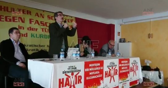 Almanya PKK'nın hayır kampanyasına izin veriyor