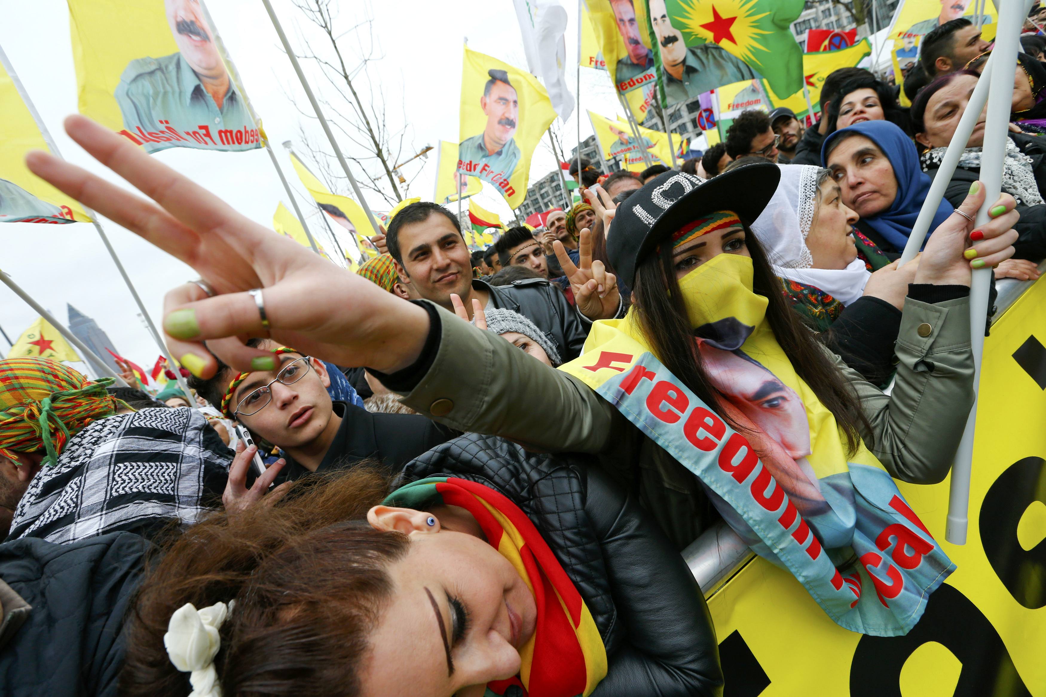 Almanya PKK'ya hayır propagandası yaptırdı