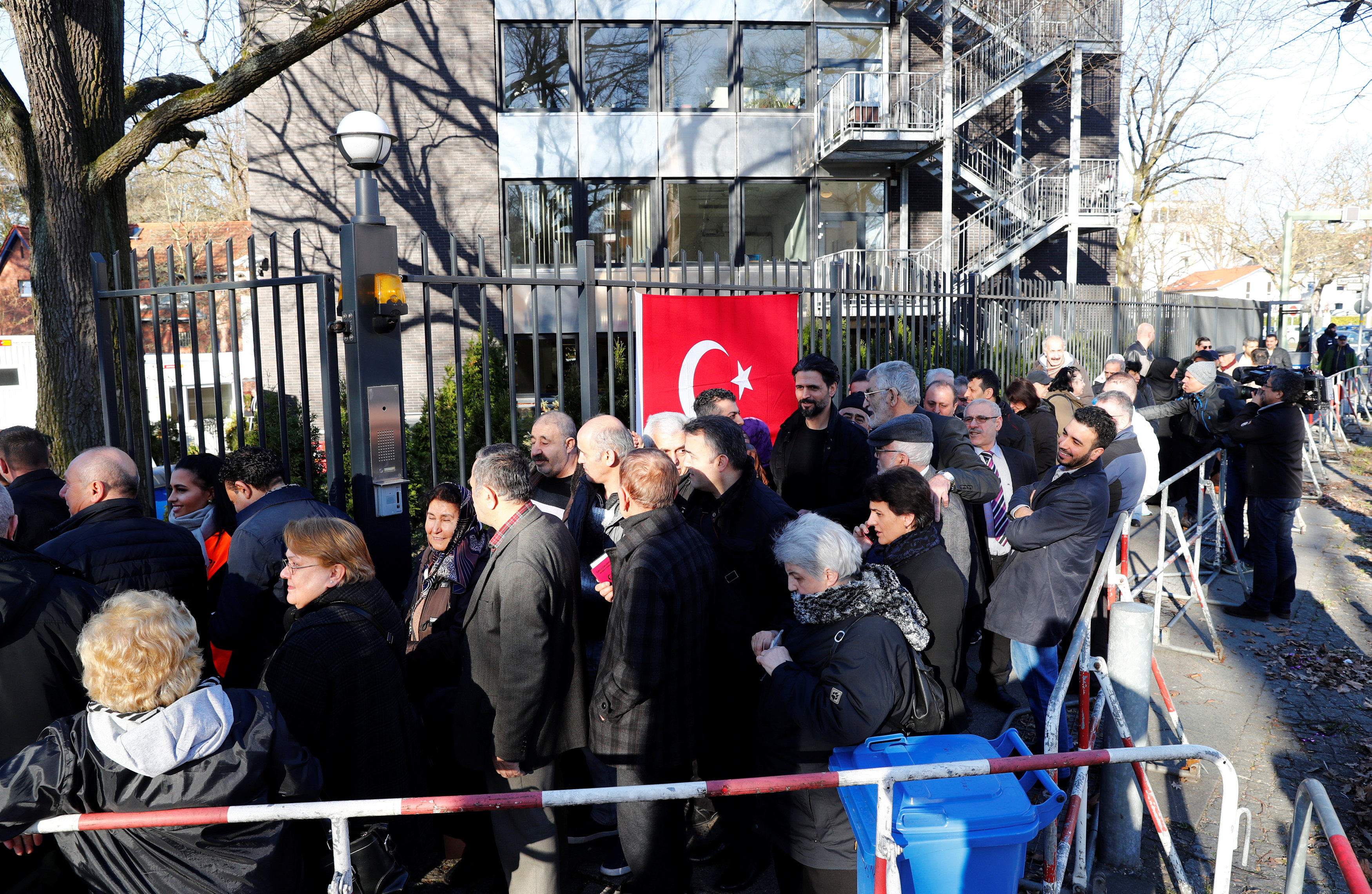 Almanya'da yaşayan Türkler sandık başında