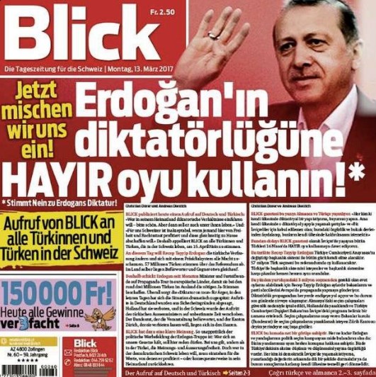 Avrupa medyasının hedefi: Recep Tayyip Erdoğan