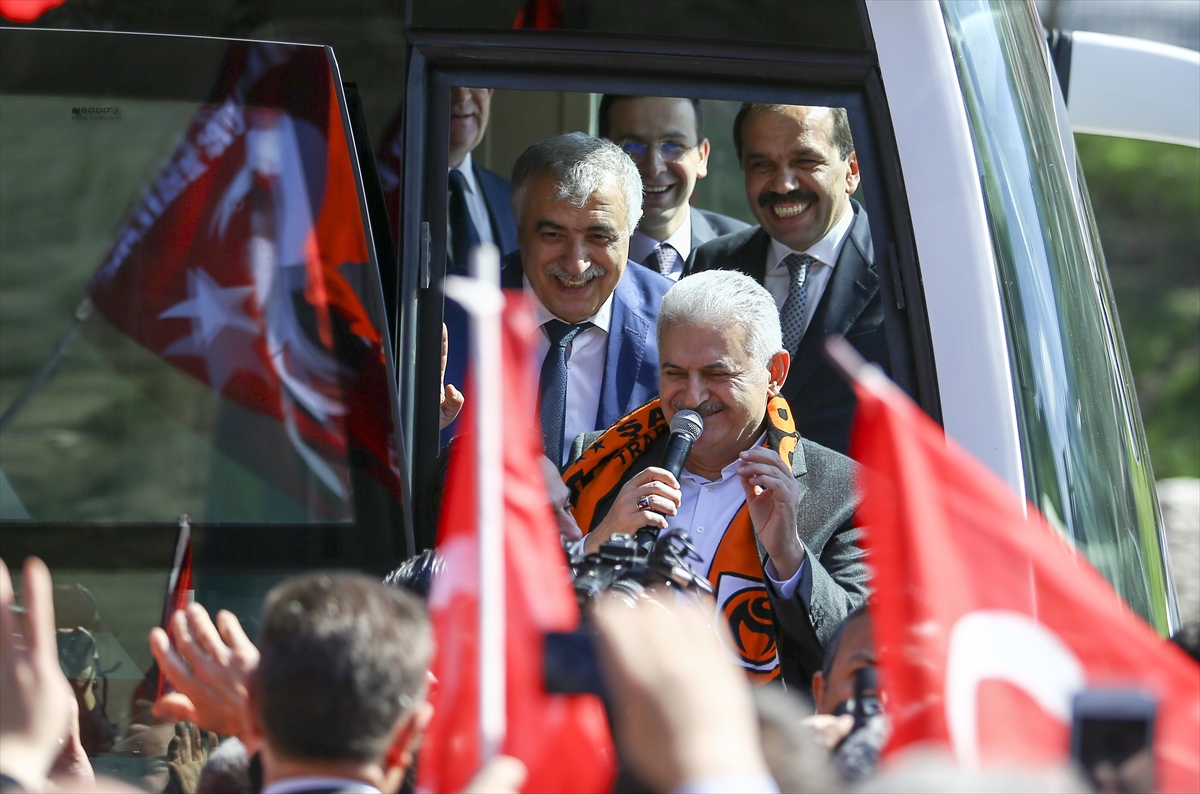 Başbakan Yıldırım: Trabzon'da yüzde 70'i de geçeceğiz