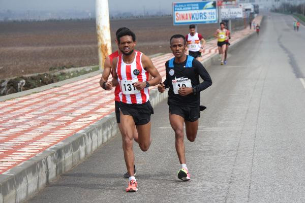 Batman'daki maratonu Etiyopyalı atlet kazandı