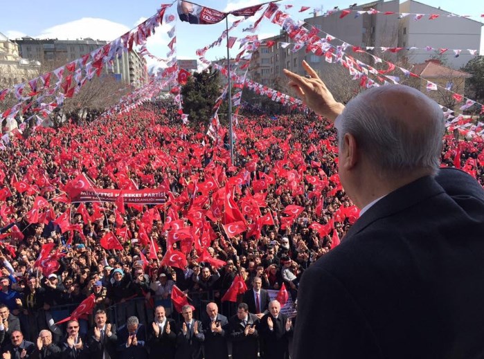 Devlet Bahçeli Erzurum'da konuştu