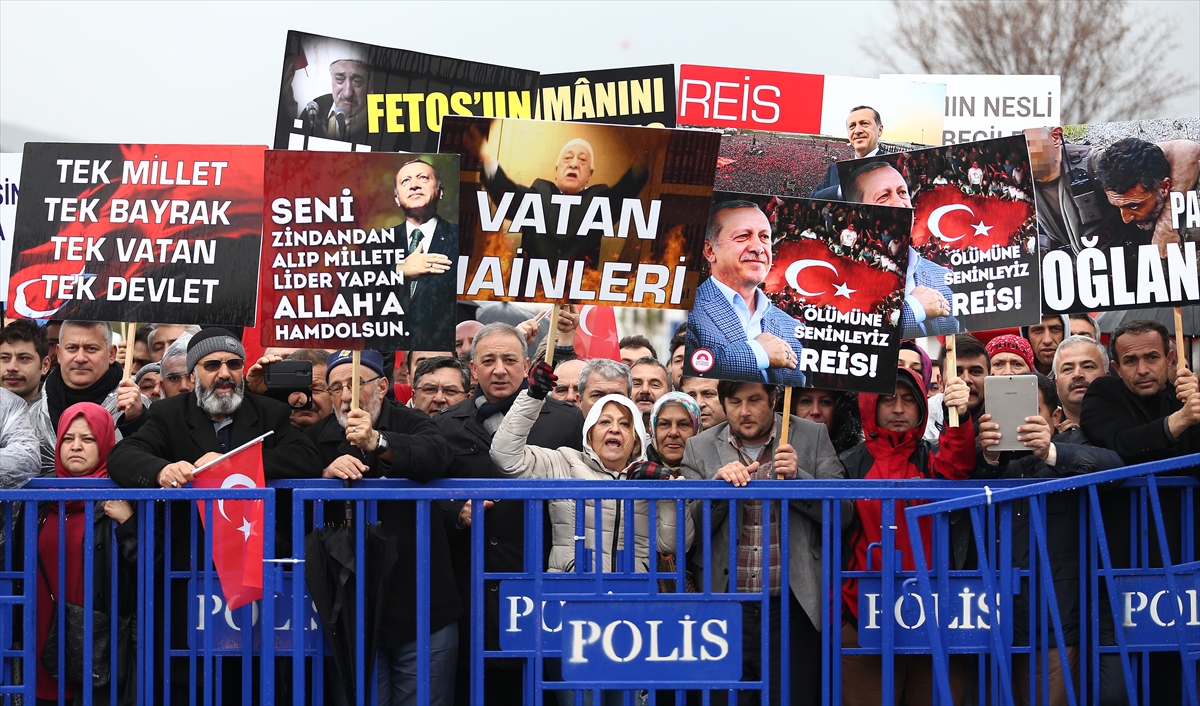 Erdoğan'a suikast davasında 7 sanık hakim karşısında