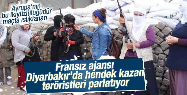 Fransızlar PKK güzellemesi yapıyor