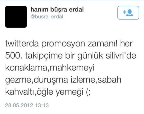 Hanım Büşra Erdal'dan tweetlere espri savunması