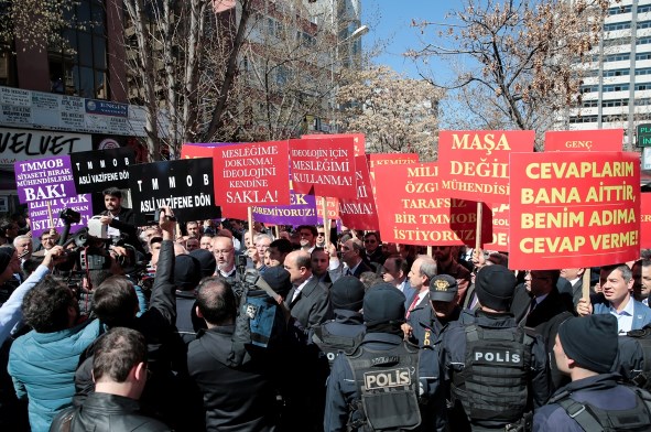 Hayırcı Mimarlar Odası'na üyelerden tepki