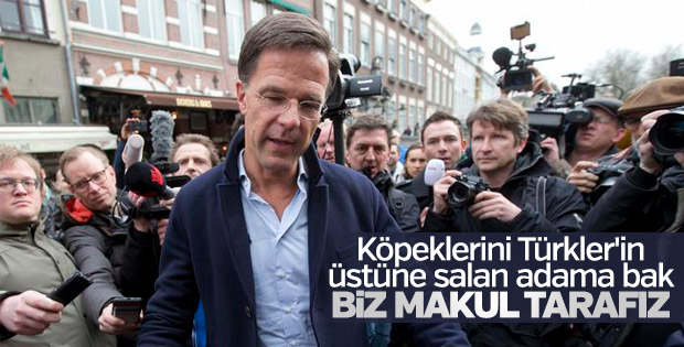 Hollanda Başbakanı Rutte: Müzakere etmeyeceğiz