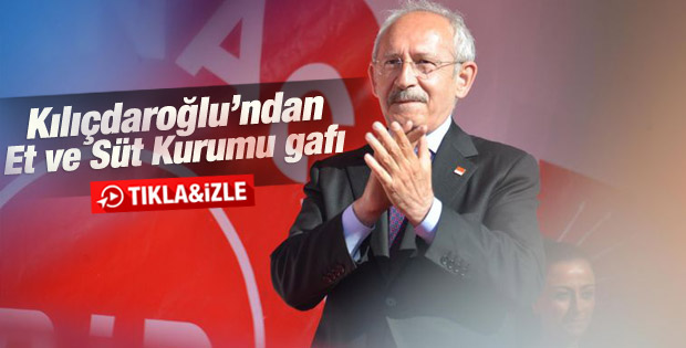 Hükümeti eleştiren Kılıçdaroğlu gaflarını unuttu