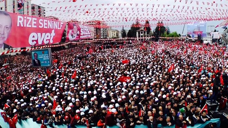 Cumhurbaşkanı Erdoğan'ın Rize konuşması