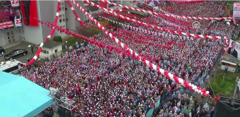 Cumhurbaşkanı'nın Giresun konuşması