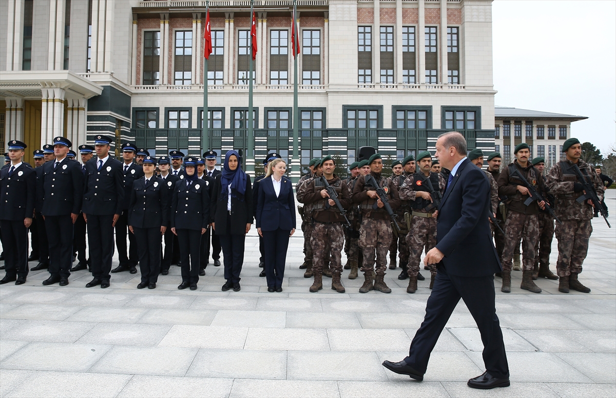 Erdoğan, Türk Polis Teşkilatı'nın 172. yılını kutladı