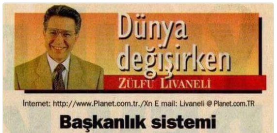 Livaneli başkanlığı öven yazısına açıklama getirdi