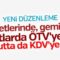 Bakanlar Kurulu’ndan ÖTV ve KDV kararları