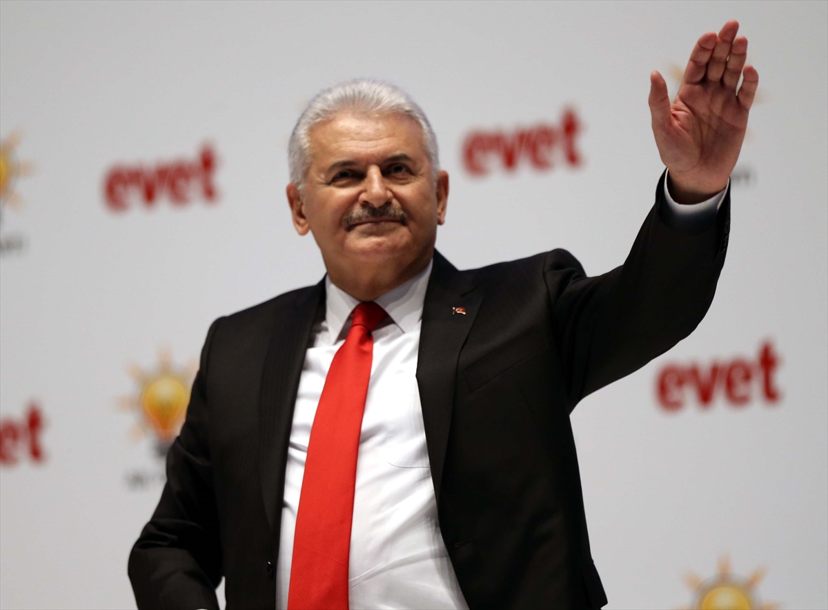 Başbakan Yıldırım Ankara'da konuşuyor