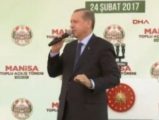Cumhurbaşkanı Erdoğan Manisa’da konuşuyor