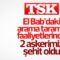El Bab’da 2 asker şehit oldu