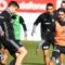 Mitroviç ve Adriano takımla çalıştı