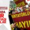 Almanya PKK’ya hayır propagandası yaptırdı