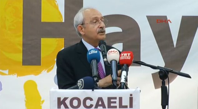 Kılıçdaroğlu'nun Kocaeli konuşması