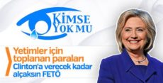 Kimse Yok Mu ‘yetim yardımlarını’ Hillary’e göndermiş