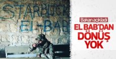 Milli Savunma Bakanı’ndan El Bab açıklaması