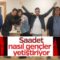Saadetli gençlerden el hareketli ‘hayır’ pozu