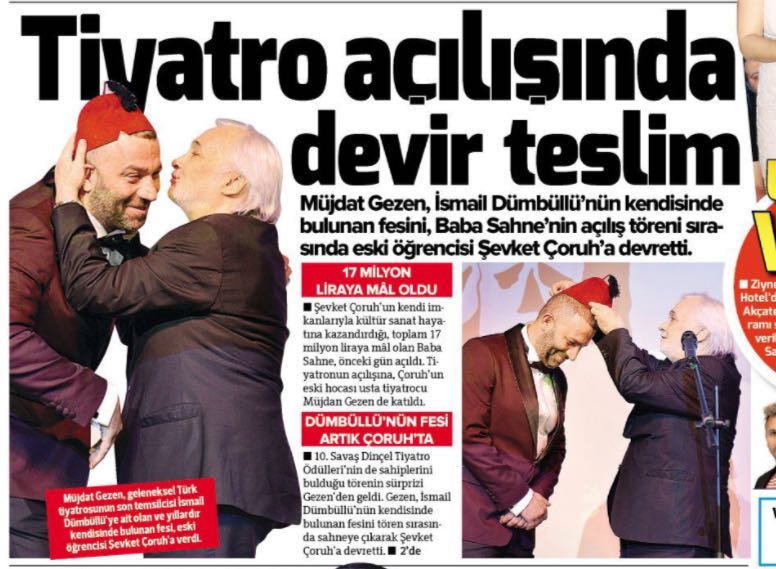 Şevket Çoruh Doğan Grubu'nu protesto etmiş güya