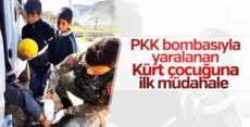 Siirt’te yaralanan çocukları asker tedavi etti