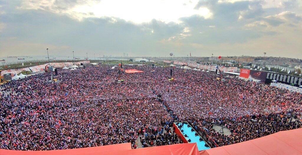 The Times Yenikapı'da milyonları göremedi